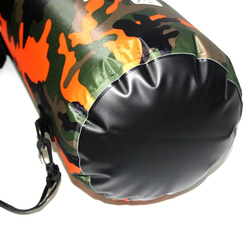 Leaftour Waterproof Dry Bag – Camouflage PVC Rafting, Diving & Outdoor Backpack (2-30L)