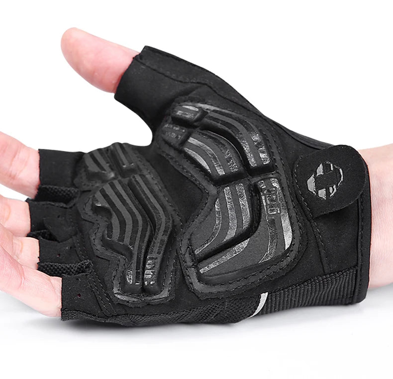 INBIKE Shockproof Gel Half Finger Cycling Gloves β Breathable Summer MTB Gloves