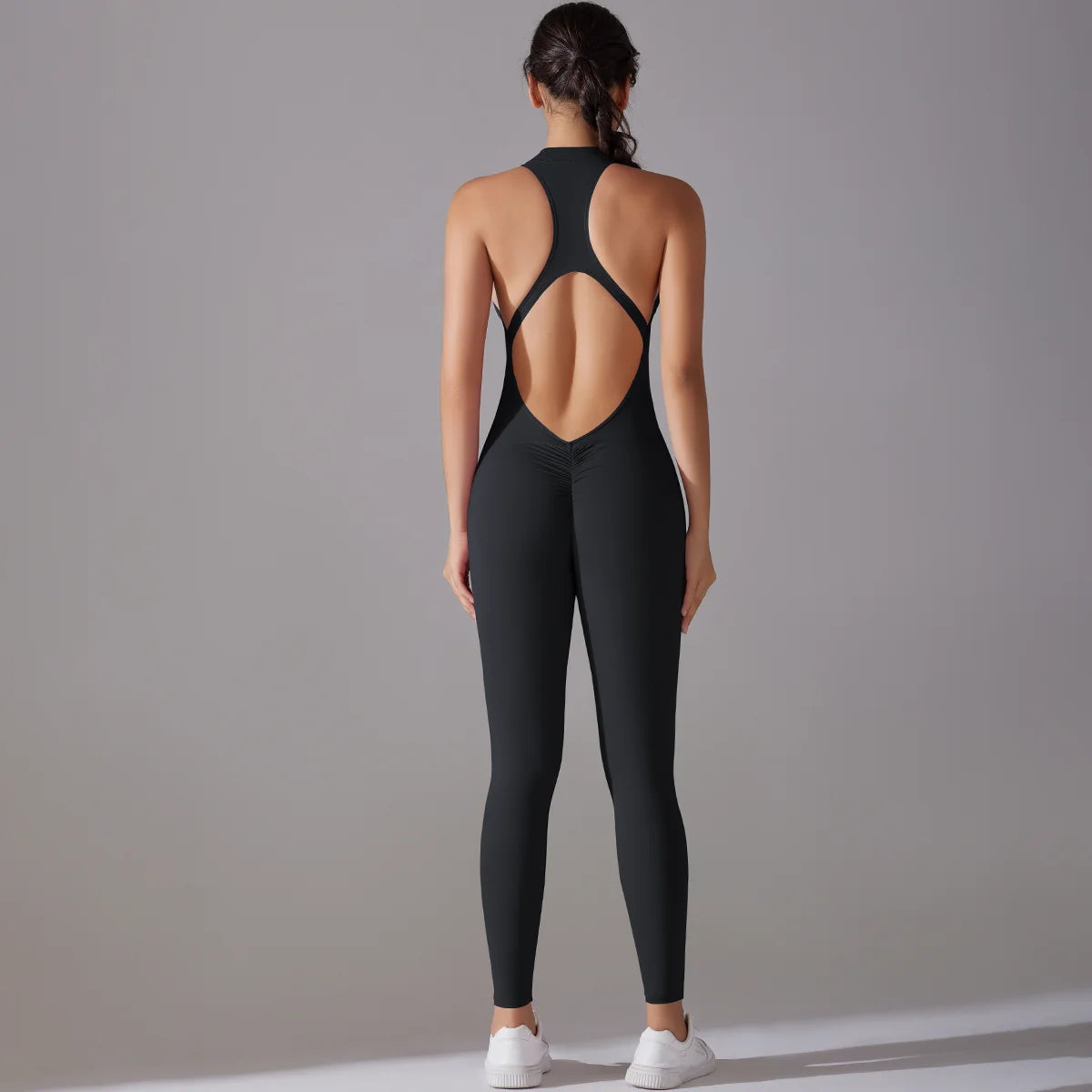 Women’s Tummy Control Sports Bodysuit – Butt-Lifting, Slim Fit Activewea