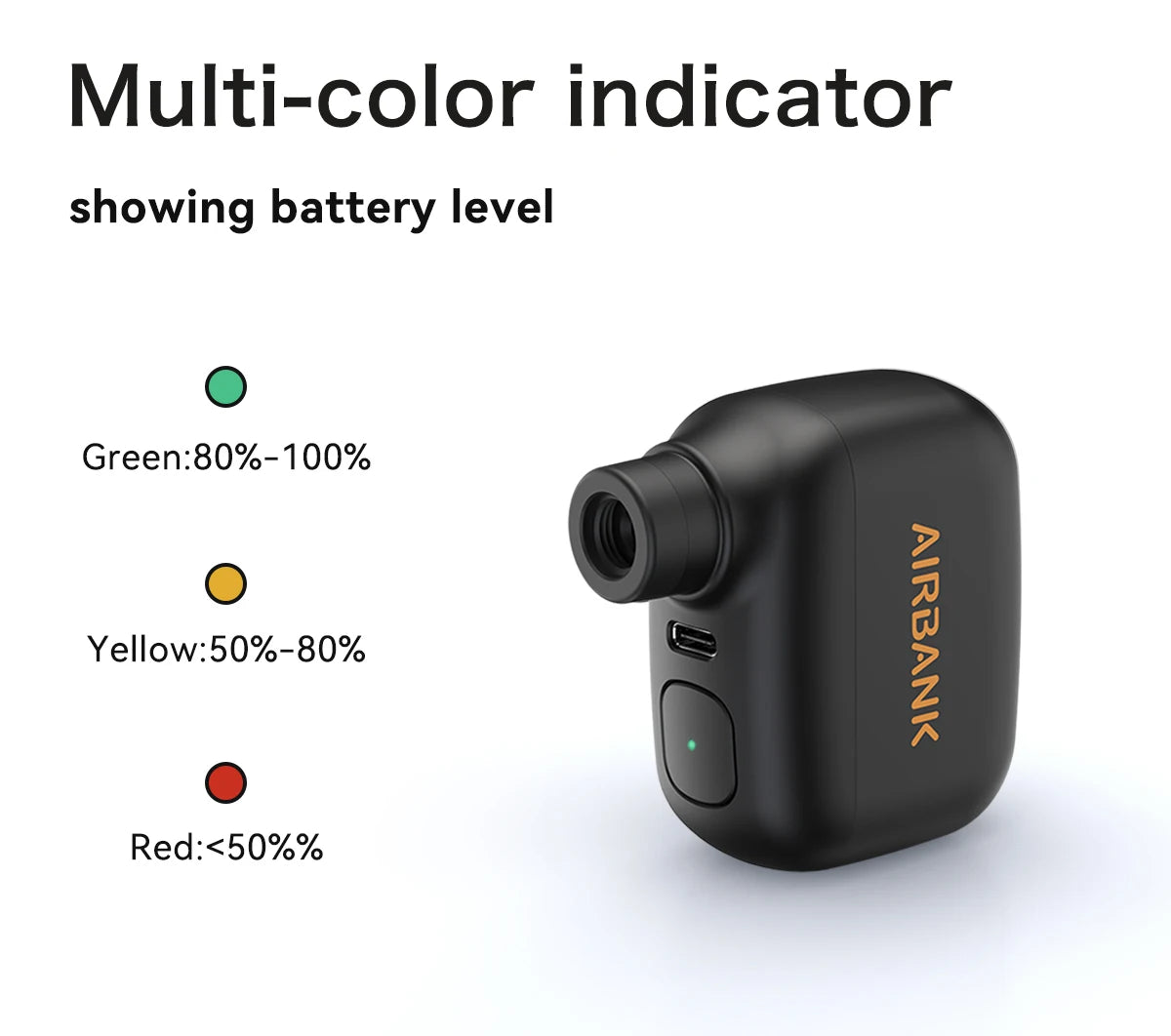 MINI PORTABLE ELECTRIC BIKE PUMP – AS100