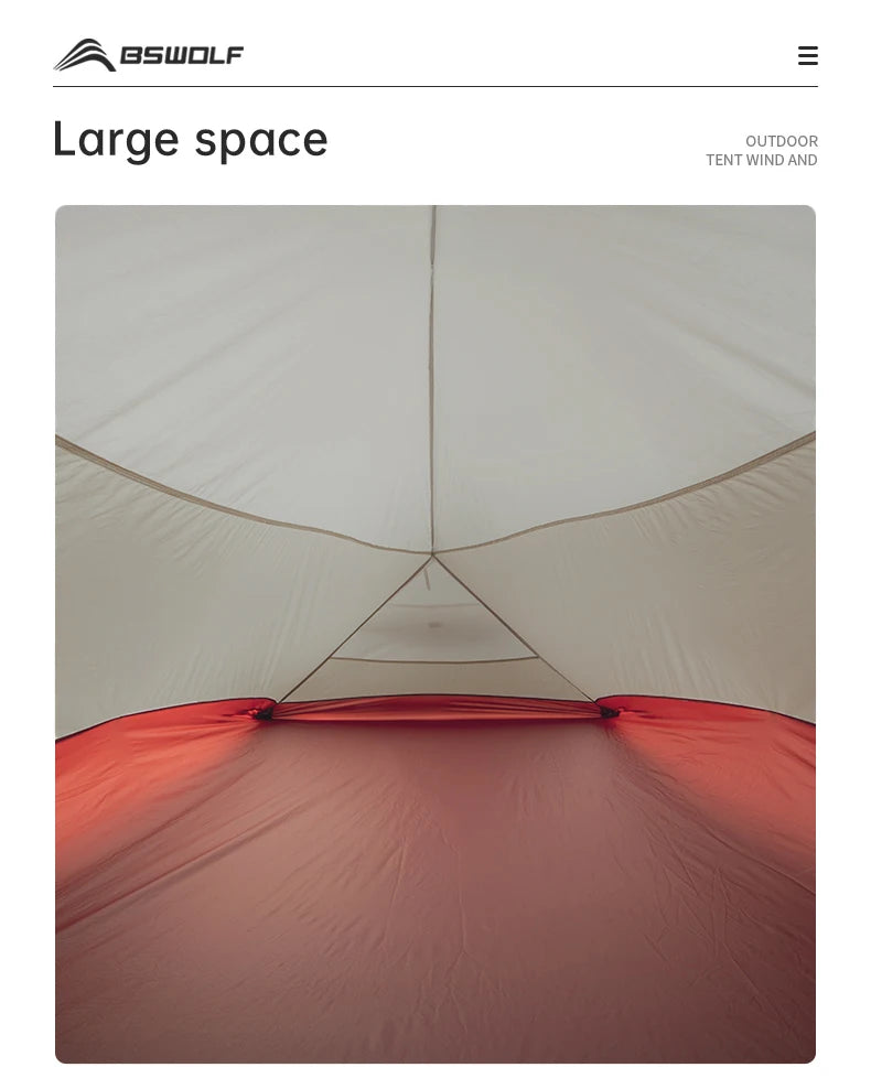 Ultralight Camping Tent for 1-2 Persons – Waterproof Nylon