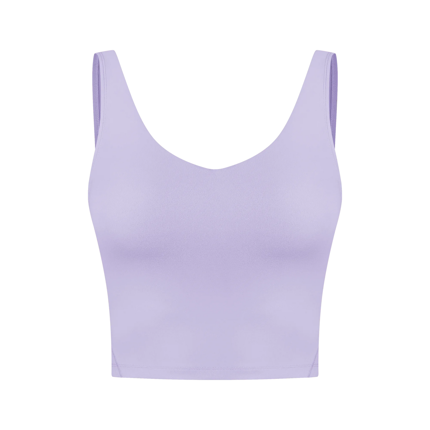 Women's Sports Bra – U-Back, Fixed Pad, Shockproof Yoga & Gym Crop Top
