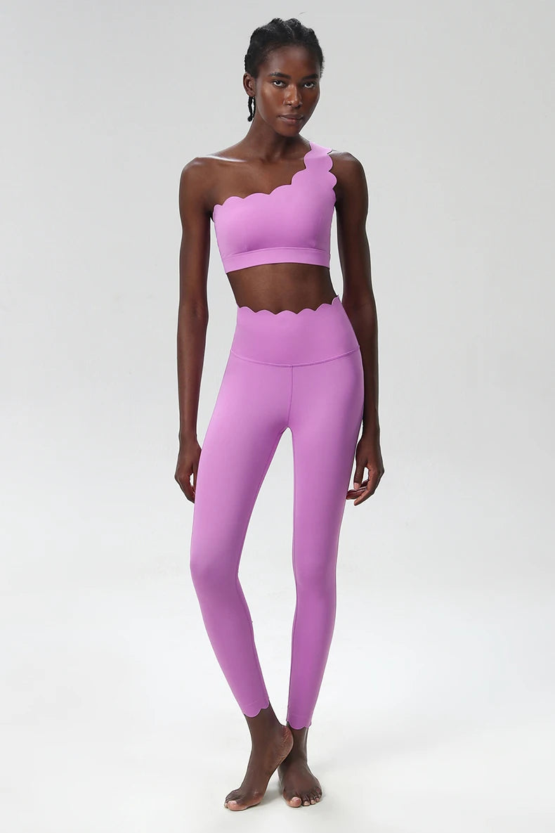Women's 2-Piece Fitness Yoga Set – Buttery Soft, Quick-Dry & Breathable Workout Outfit for Gym, Running & Training