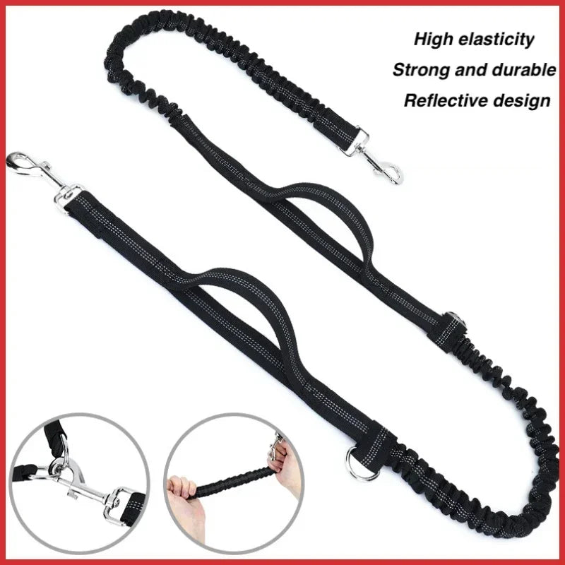 Outdoor Pet Waistpack with Leash – Hands-Free Dog Walking Belt for Running, Training & Hiking | Reflective, Adjustable & Multifunctional