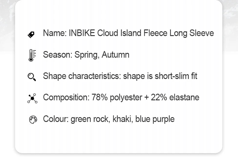 INBIKE Women’s Winter Cycling Jersey – Long Sleeve Fleece, Windproof & Reflective