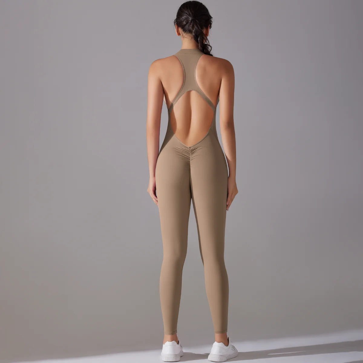 Women’s Tummy Control Sports Bodysuit – Butt-Lifting, Slim Fit Activewea