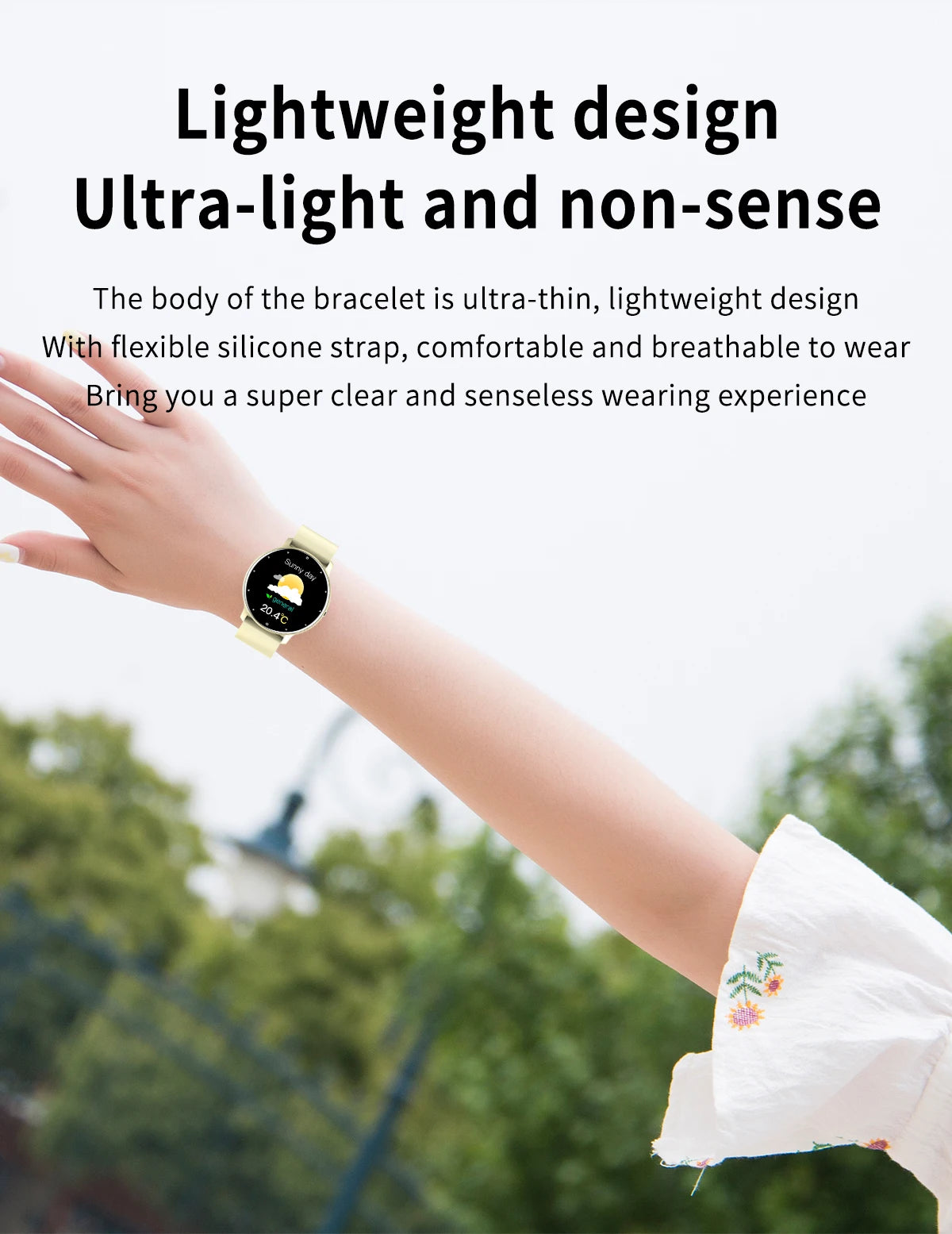 LIGE 2025 Smartwatch for Men & Women – Heart Rate Monitor, Waterproof Fitness Watch