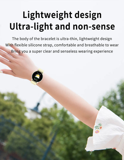 LIGE 2025 Smartwatch for Men & Women – Heart Rate Monitor, Waterproof Fitness Watch
