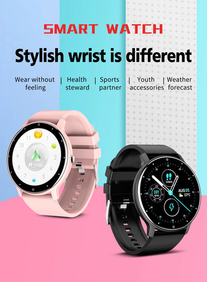 LIGE 2025 Smartwatch for Men & Women – Heart Rate Monitor, Waterproof Fitness Watch