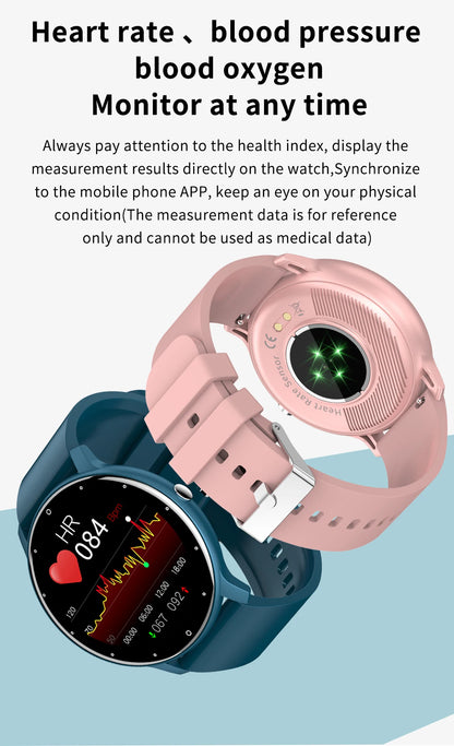 LIGE 2025 Smartwatch for Men & Women – Heart Rate Monitor, Waterproof Fitness Watch