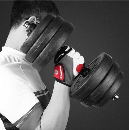 INBIKE Shockproof Gel Half Finger Cycling Gloves – Breathable Summer MTB Gloves