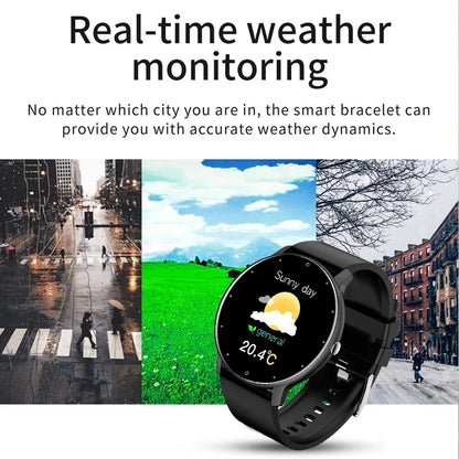 LIGE 2025 Smartwatch for Men & Women – Heart Rate Monitor, Waterproof Fitness Watch