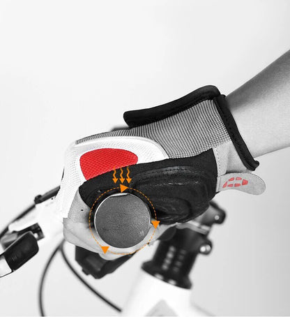 INBIKE Shockproof Gel Half Finger Cycling Gloves – Breathable Summer MTB Gloves