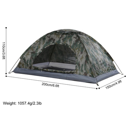 Ultralight 1-2 Person Camping Tent – Compact, UV-Protected & Waterproof