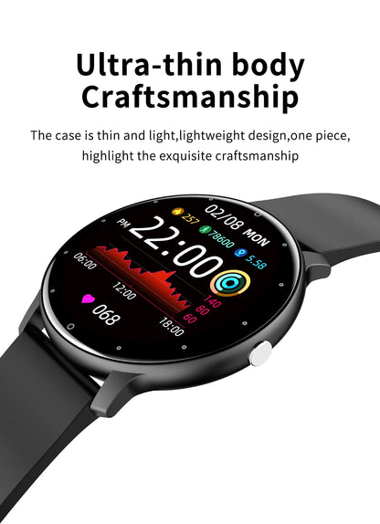 LIGE 2025 Smartwatch for Men & Women – Heart Rate Monitor, Waterproof Fitness Watch