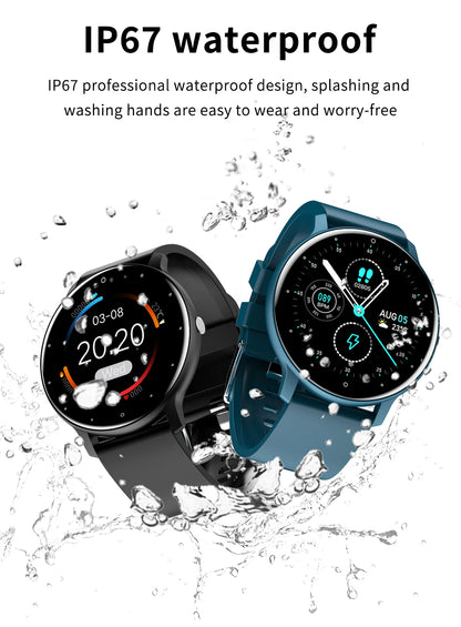 LIGE 2025 Smartwatch for Men & Women – Heart Rate Monitor, Waterproof Fitness Watch