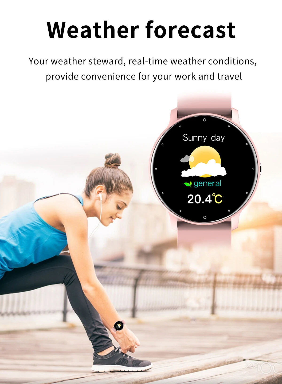 LIGE 2025 Smartwatch for Men & Women – Heart Rate Monitor, Waterproof Fitness Watch