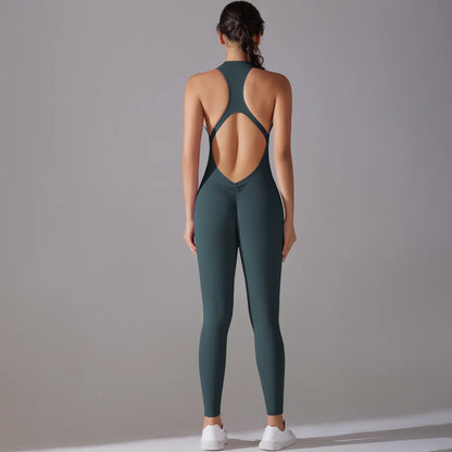 Women’s Tummy Control Sports Bodysuit – Butt-Lifting, Slim Fit Activewea