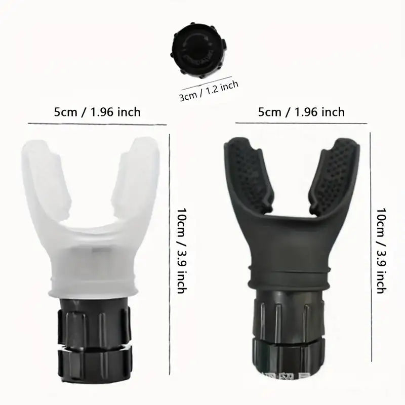 Silicone Breathing Trainer – Adjustable Resistance Fitness Device for Lung & Throat Exercise