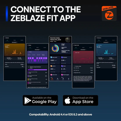 Zeblaze Stratos 3 PRO Smartwatch – 1.43” AMOLED, GPS, Bluetooth Calls, Fitness Tracker