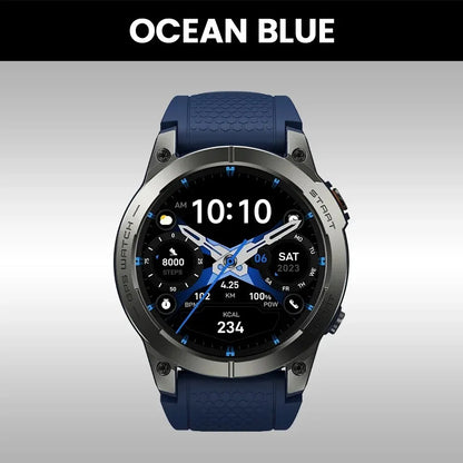 Zeblaze Stratos 3 PRO Smartwatch – 1.43” AMOLED, GPS, Bluetooth Calls, Fitness Tracker