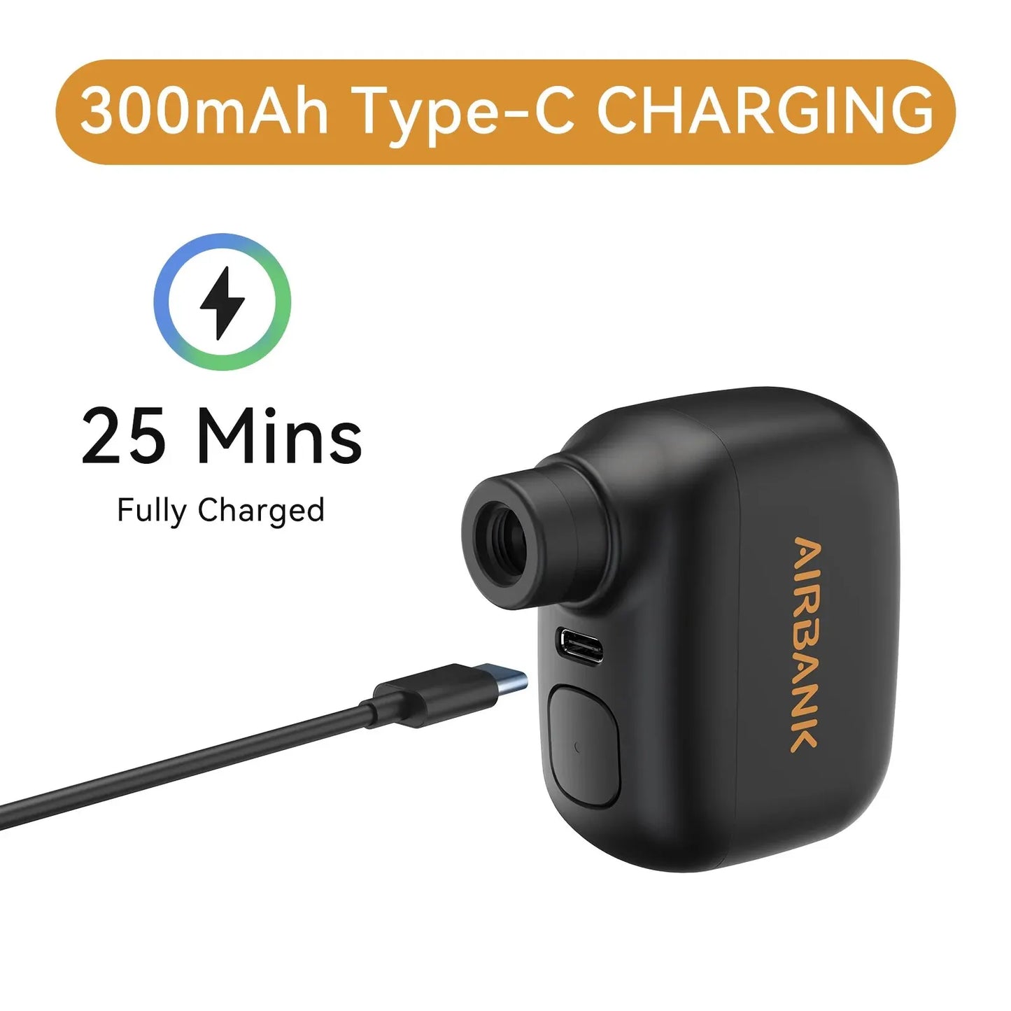 MINI PORTABLE ELECTRIC BIKE PUMP – AS100