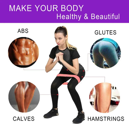 Resistance Bands Set for Strength Training & Full-Body Workout – Unisex Home Gym Equipment