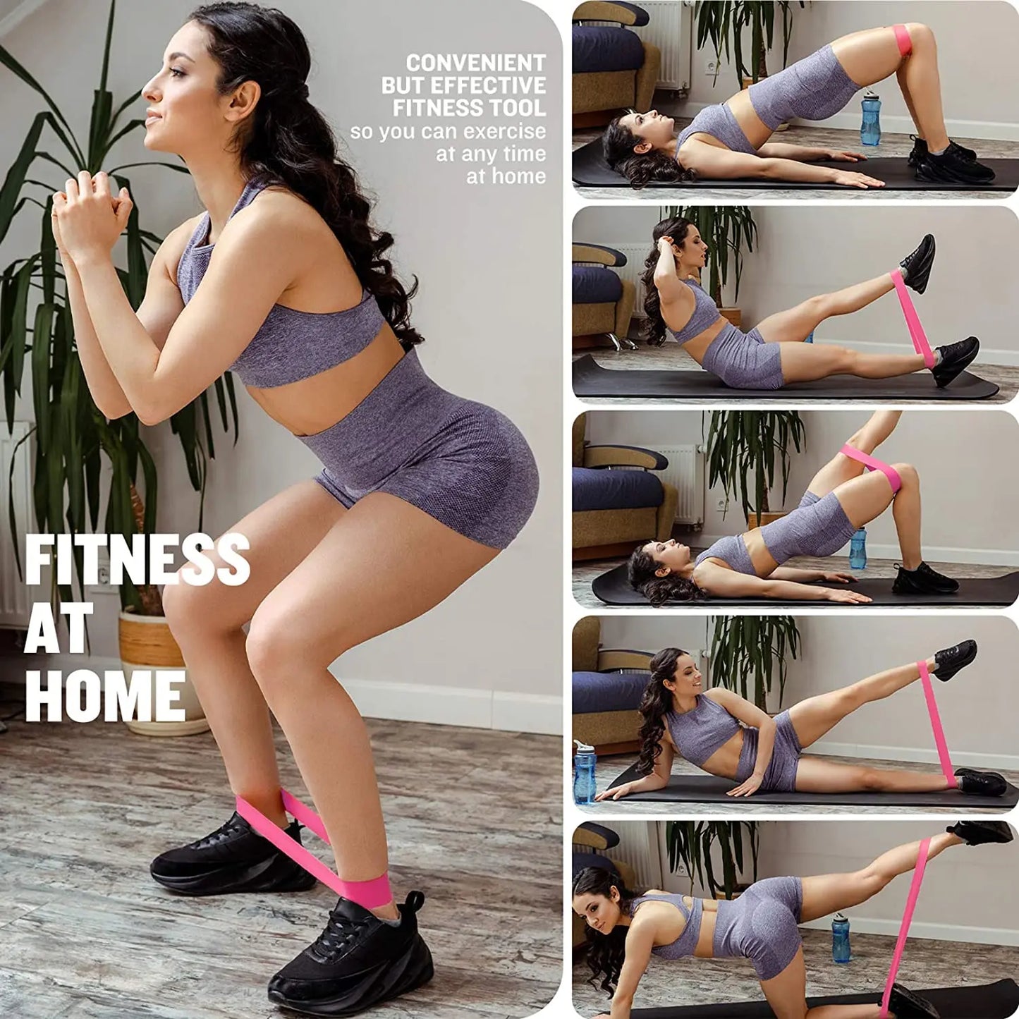 Resistance Bands Set for Strength Training & Full-Body Workout – Unisex Home Gym Equipment