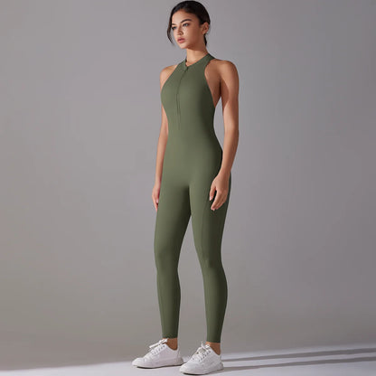 Women’s Tummy Control Sports Bodysuit – Butt-Lifting, Slim Fit Activewea