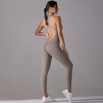 Women’s Tummy Control Sports Bodysuit – Butt-Lifting, Slim Fit Activewea