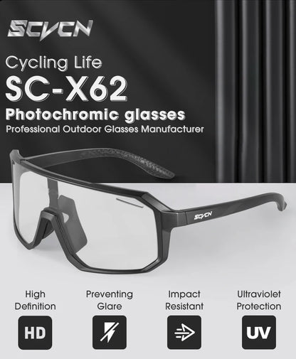 SCVCN HOT MTB Cycling Glasses for Men Women Outdoor Sports Running Drving Sunglasses UV400 Road Running Bike Bicycle Goggles