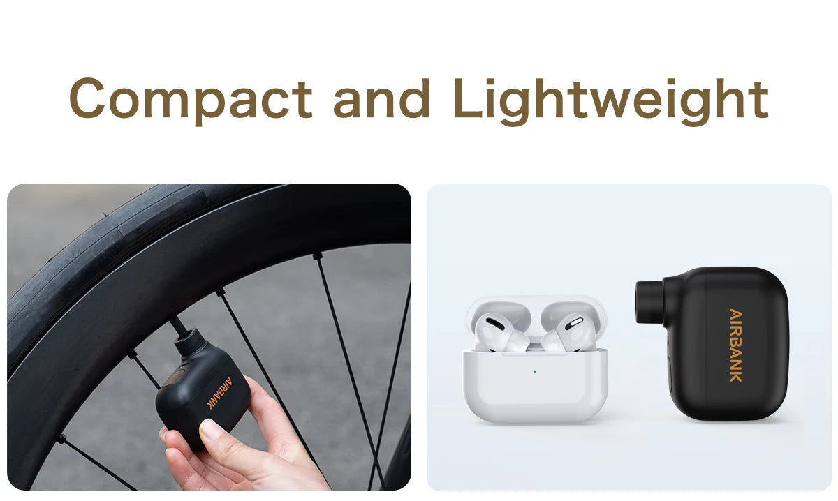 MINI PORTABLE ELECTRIC BIKE PUMP – AS100