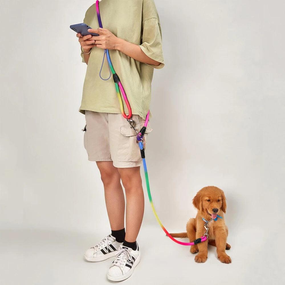 Nylon Hands-Free Dog Leash – Durable Traction Rope for Running with Small & Large Dogs