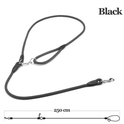 Nylon Hands-Free Dog Leash – Durable Traction Rope for Running with Small & Large Dogs