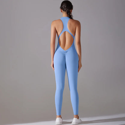 Women’s Tummy Control Sports Bodysuit – Butt-Lifting, Slim Fit Activewea