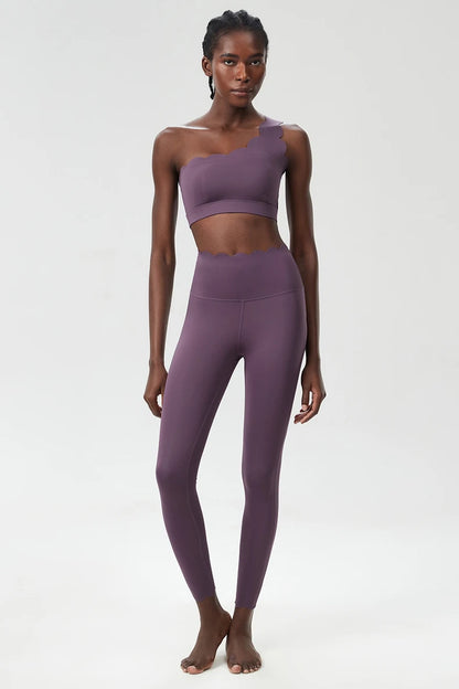 Women's 2-Piece Fitness Yoga Set – Buttery Soft, Quick-Dry & Breathable Workout Outfit for Gym, Running & Training