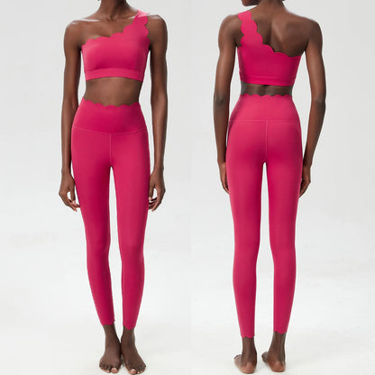 Women's 2-Piece Fitness Yoga Set – Buttery Soft, Quick-Dry & Breathable Workout Outfit for Gym, Running & Training