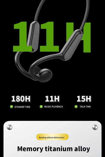 Xiaomi Mijia Bone Conduction Wireless Earphones – Bluetooth 5.3, Waterproof, Sports Headset with Mi