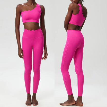 Women's 2-Piece Fitness Yoga Set – Buttery Soft, Quick-Dry & Breathable Workout Outfit for Gym, Running & Training