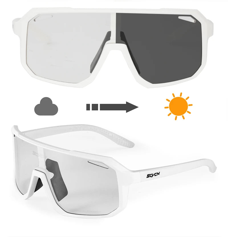SCVCN HOT MTB Cycling Glasses for Men Women Outdoor Sports Running Drving Sunglasses UV400 Road Running Bike Bicycle Goggles