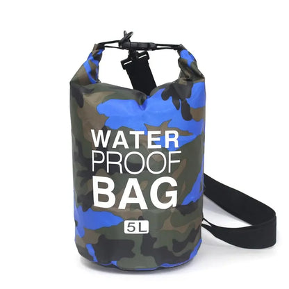 Leaftour Waterproof Dry Bag – Camouflage PVC Rafting, Diving & Outdoor Backpack (2-30L)