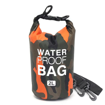 Leaftour Waterproof Dry Bag – Camouflage PVC Rafting, Diving & Outdoor Backpack (2-30L)