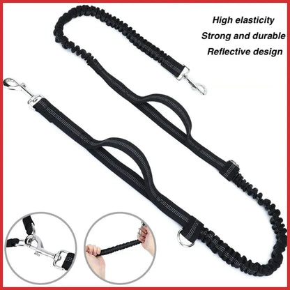 Outdoor Pet Waistpack with Leash – Hands-Free Dog Walking Belt for Running, Training & Hiking | Reflective, Adjustable & Multifunctional