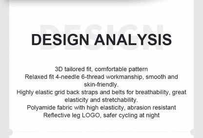 INBIKE 2024 Women’s Cycling Pants – Long Padded Bike Tights with Pockets