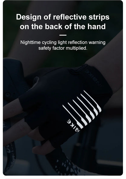 INBIKE Shockproof Gel Half Finger Cycling Gloves – Breathable Summer MTB Gloves