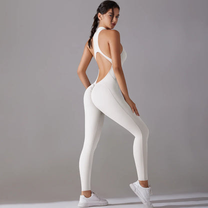 Women’s Tummy Control Sports Bodysuit – Butt-Lifting, Slim Fit Activewea