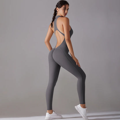 Women’s Tummy Control Sports Bodysuit – Butt-Lifting, Slim Fit Activewea