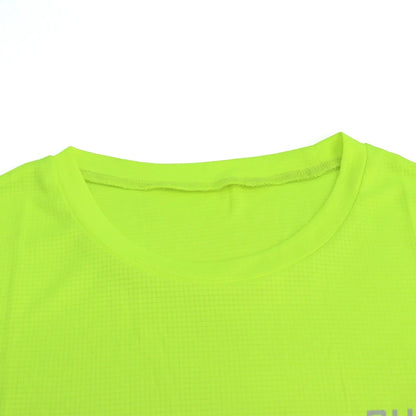 Men’s Summer Quick-Dry Gym T-Shirt – Oversized Fitness & Running Top Brazil Jersey Style