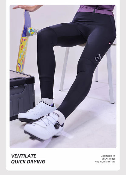 INBIKE 2024 Women’s Cycling Pants – Long Padded Bike Tights with Pockets