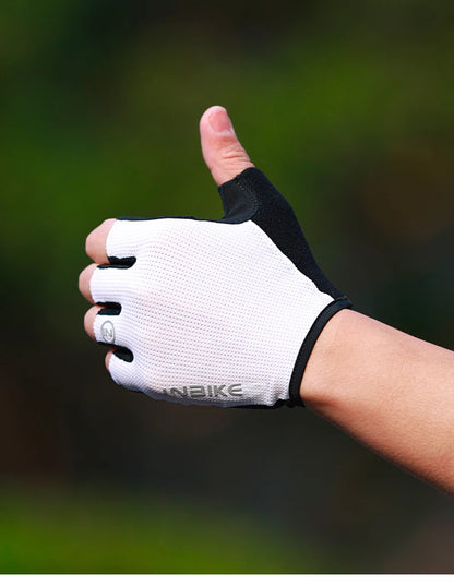 INBIKE Half Finger Cycling Gloves – Breathable, Shock-Absorption MTB Gloves